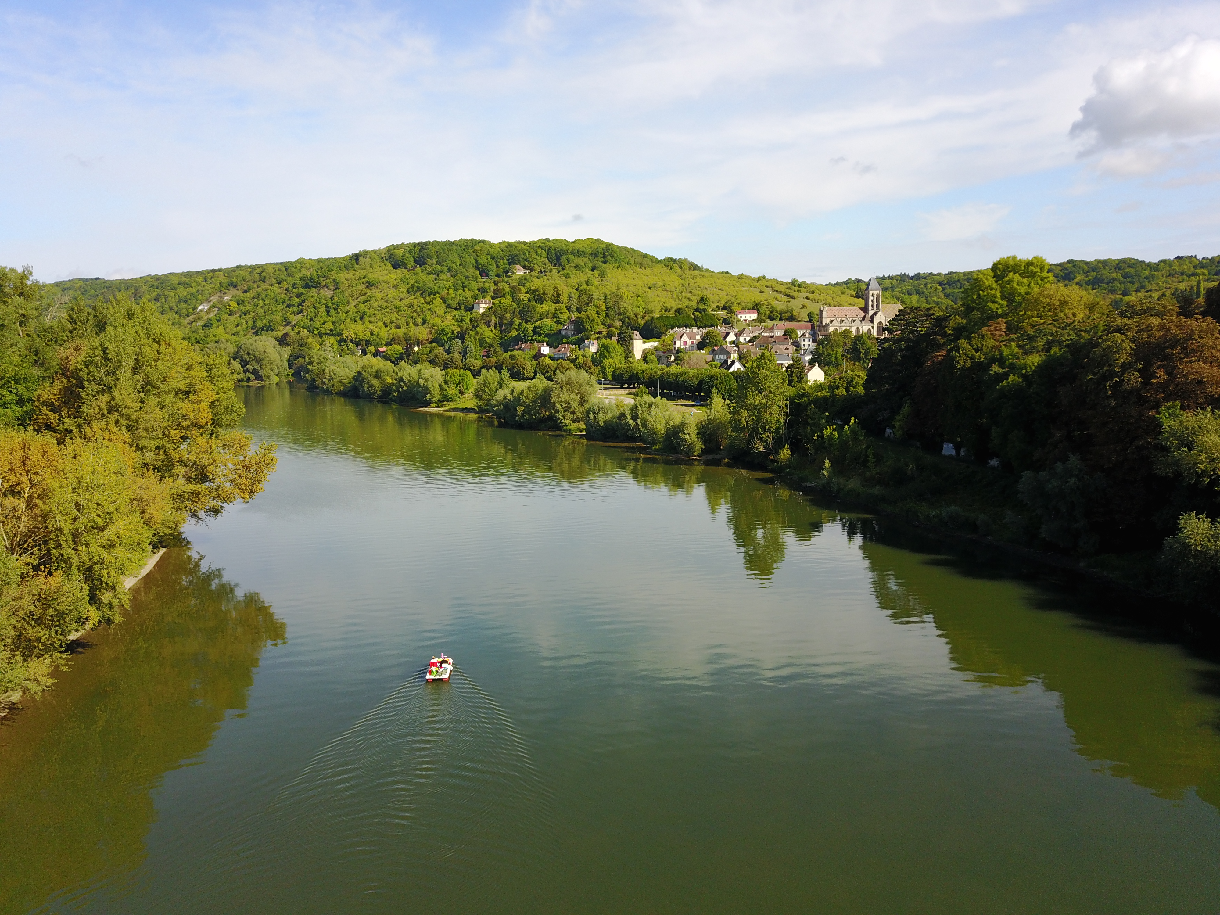 Paris - Honfleur en pédalo